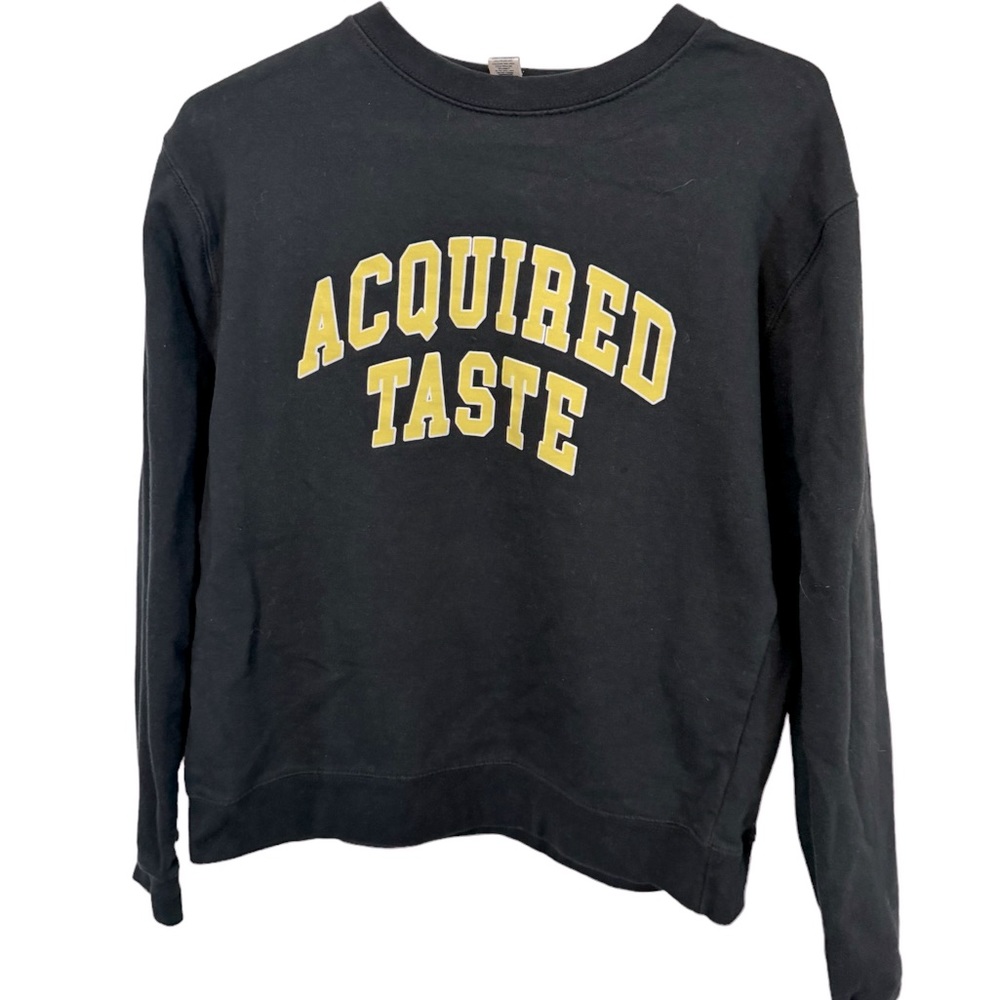 Acquired Taste Green Women’s S Crew Neck Sweatshirt MINTY